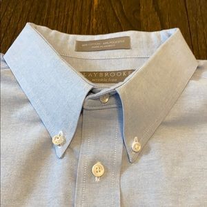 Claybrooke wrinkle free 18 34/35 button down